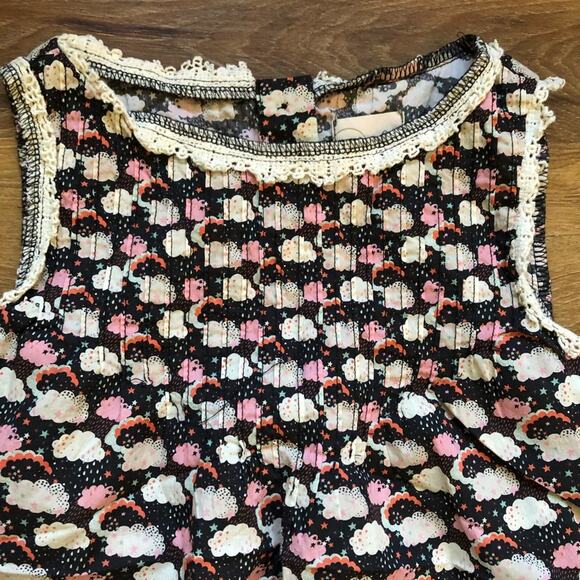 Peek Girls’ Sleeveless Top Clouds Lace Size 8 - Picture 4 of 6